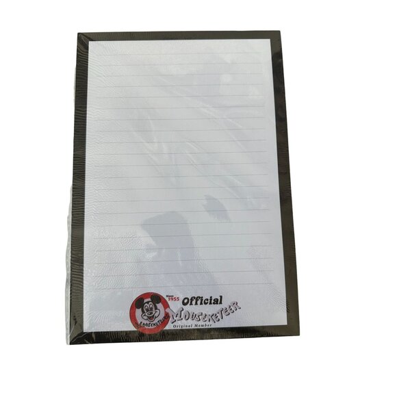 DISNEY MICKEY Mouse Mouseketeer Notepad NEW NWT - Picture 4 of 5